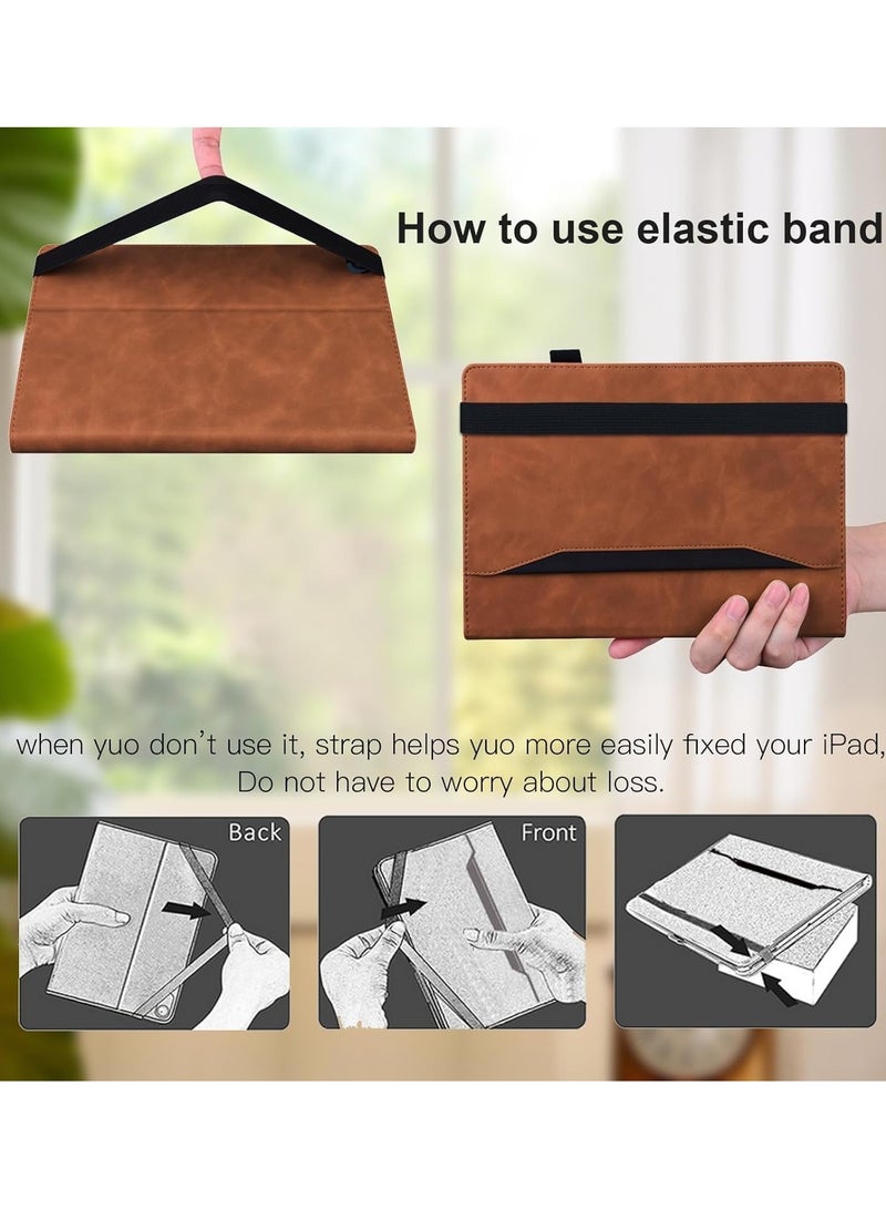 Case Compatible with Galaxy Tab S10 Ultra 14.6 inch (SM-X920/X926) 2024, Tab S10 Ultra Wallet Case, Smart Folio Slim Stand Book Cover with Stylus Holder - Image 5