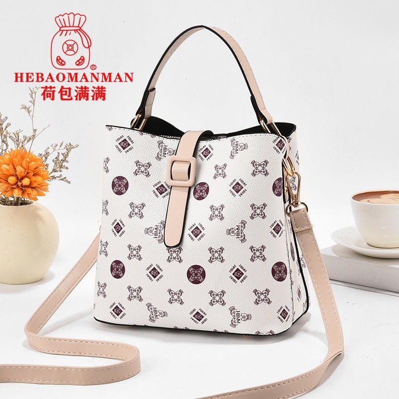 Women'S Bag 2023 New Crossbody Shoulder Bag Women'S Portable Bucket Bag Women'S Small Square Bag - Image 3