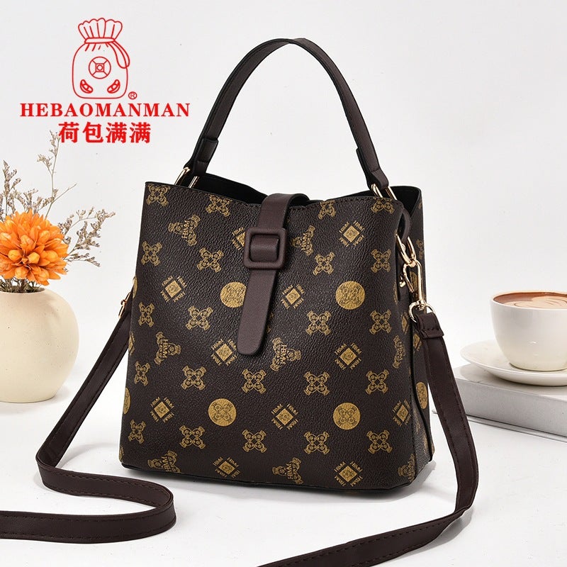Women'S Bag 2023 New Crossbody Shoulder Bag Women'S Portable Bucket Bag Women'S Small Square Bag - Image 4