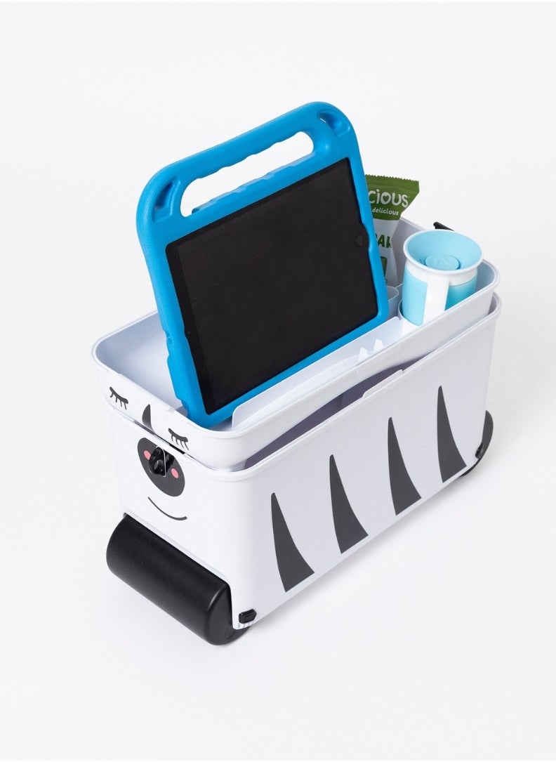Little Rolla - Little Rolla Ride- On Suitcase Zebra - Image 1