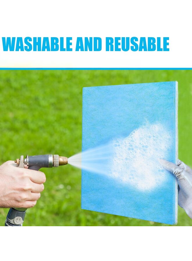 Reusable Air Filter Washable Replacement AC Filter Polyester Conditioning Ventilation System, Compatible with Most Air Conditioning Furnace HVAC Vents (12 Inches x 10 Ft) - Image 4