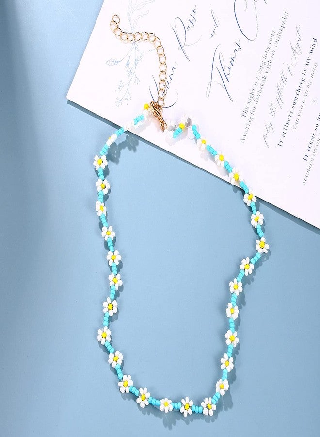 BVGA Beaded Choker Necklaces For Women Colorful Flower Shaped Beads Chocker Boho Necklaces Beach Necklace For Women Jewelry Gifts - Image 5