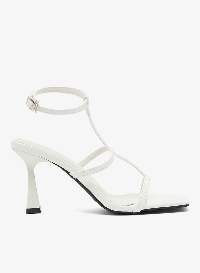 Ginger Mid Block Heel Sandals - Image 1