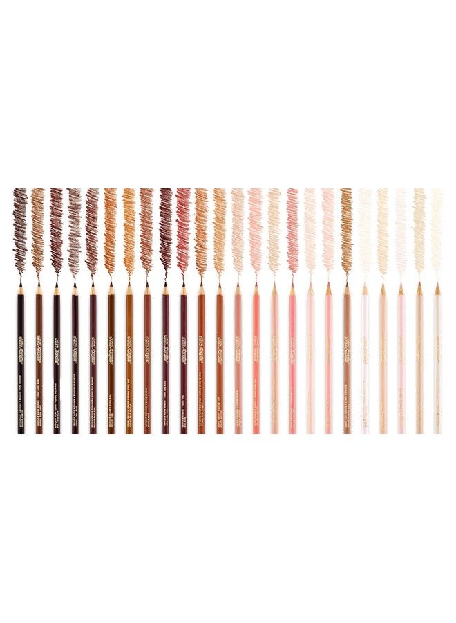 Crayola Colours Of The World Colouring Pencils Assorted Colours (Pack Of 24) ; Colours That Represent Skin Tones From Around The World ; Ideal For Kids Aged 3+ - Image 5