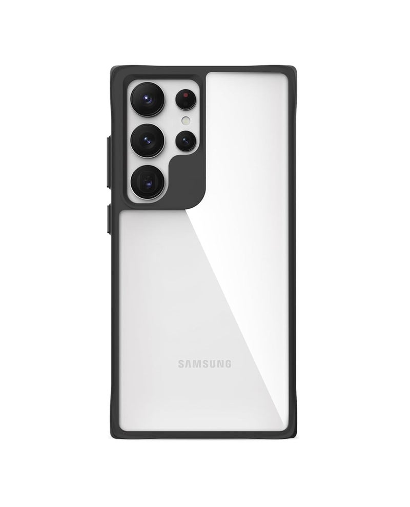 Daily Objects Case for Samsung Galaxy S24 Ultra, Drop Protection Polycarbonate Black Hybrid Slim Shockproof Back Cover - Image 3