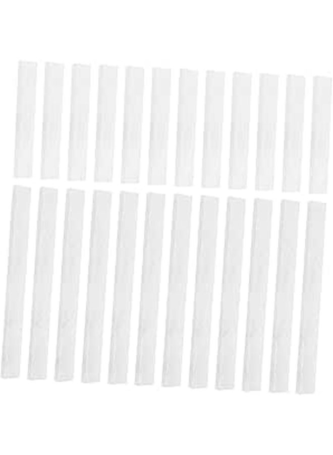 32pcs Natural Soapstone Pencil White Flat Markers for Welding Fabrication - Image 1