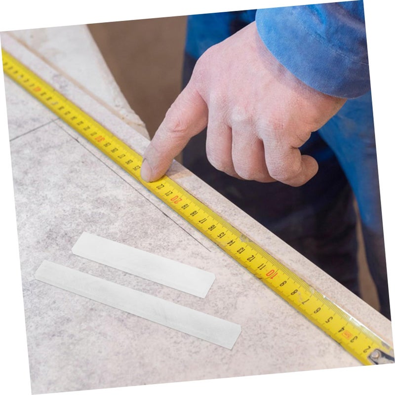 32pcs Natural Soapstone Pencil White Flat Markers for Welding Fabrication - Image 4