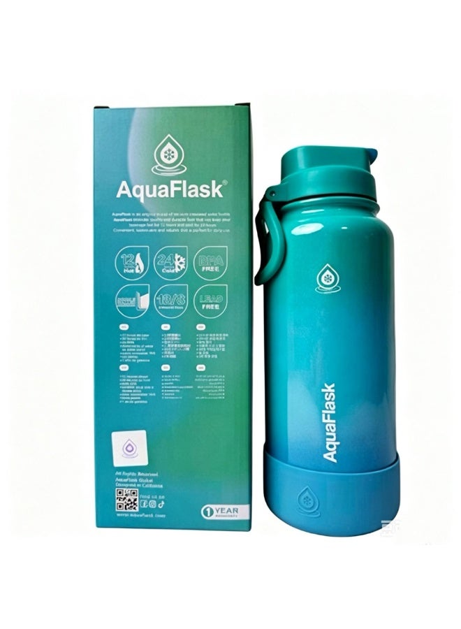 AquaFlask Stainless Steel Water Bottle - Image 1