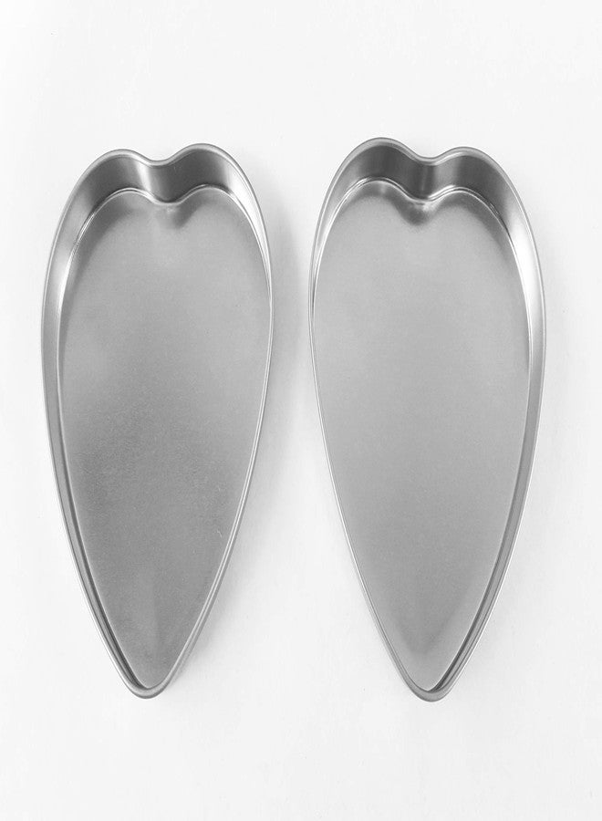 Quadrapoint Heart Pans Compatible with Easy Bake Oven