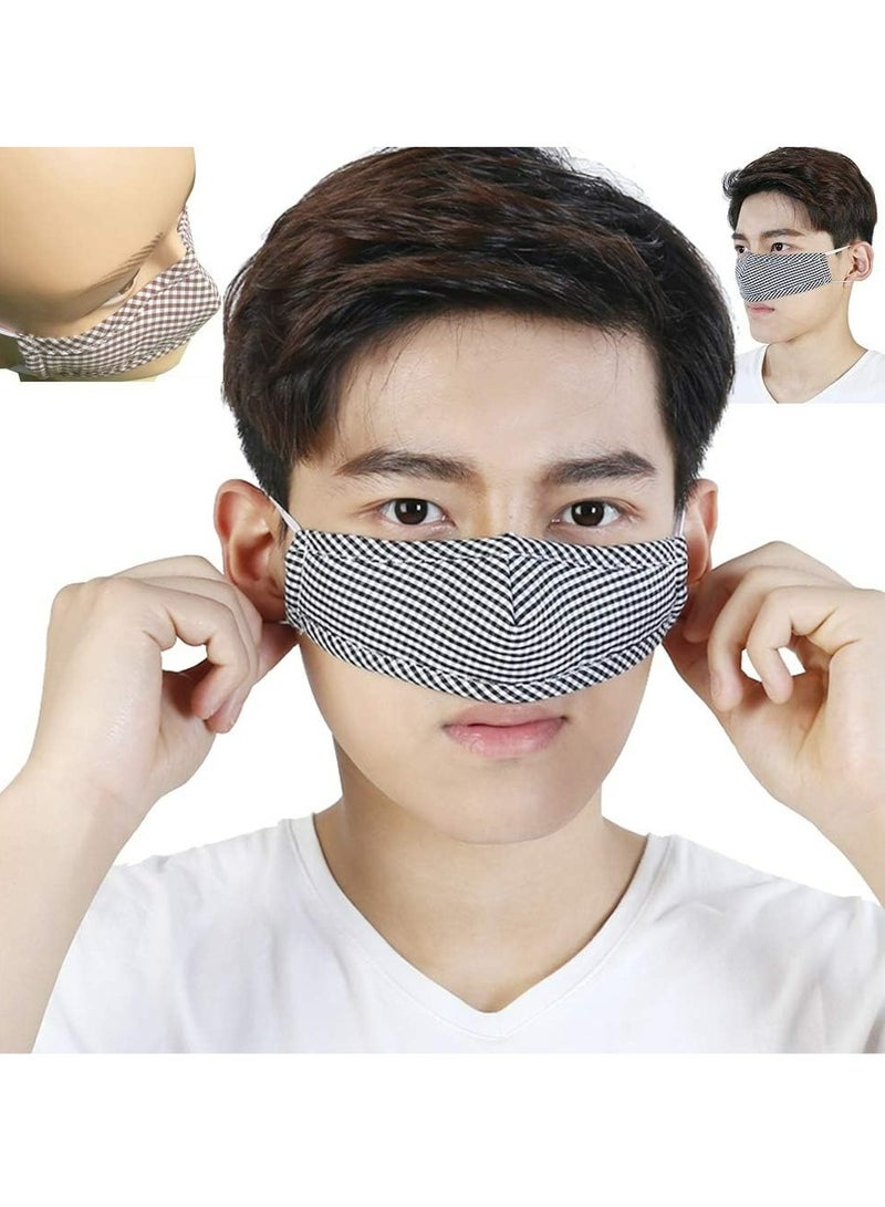 Unisex Nose Warmer for Anti-Pollen and Dry Air Relief, Congestion Alleviation, Sound Sleep Guarantee, Black Winter Cotton Material - Image 1