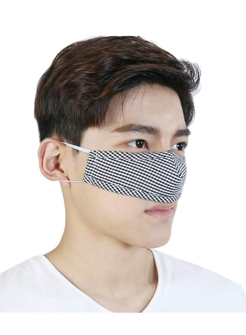 Unisex Nose Warmer for Anti-Pollen and Dry Air Relief, Congestion Alleviation, Sound Sleep Guarantee, Black Winter Cotton Material - Image 2