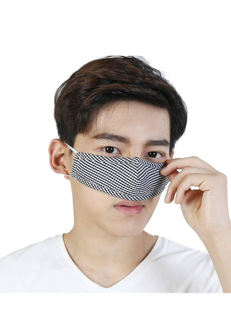 Unisex Nose Warmer for Anti-Pollen and Dry Air Relief, Congestion Alleviation, Sound Sleep Guarantee, Black Winter Cotton Material - Image 3