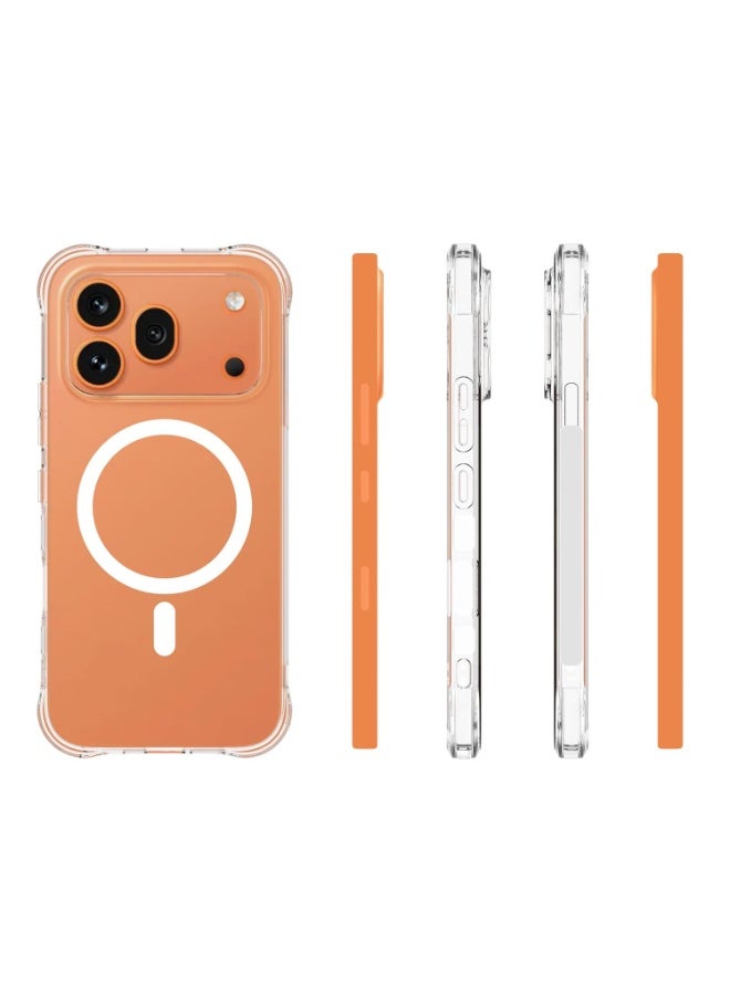Tm Honor 600 & Honor 600 Pro | TM MagSafe Anti-Drop Phone Case | Slim Matte Protective Back Cover - White - Image 5