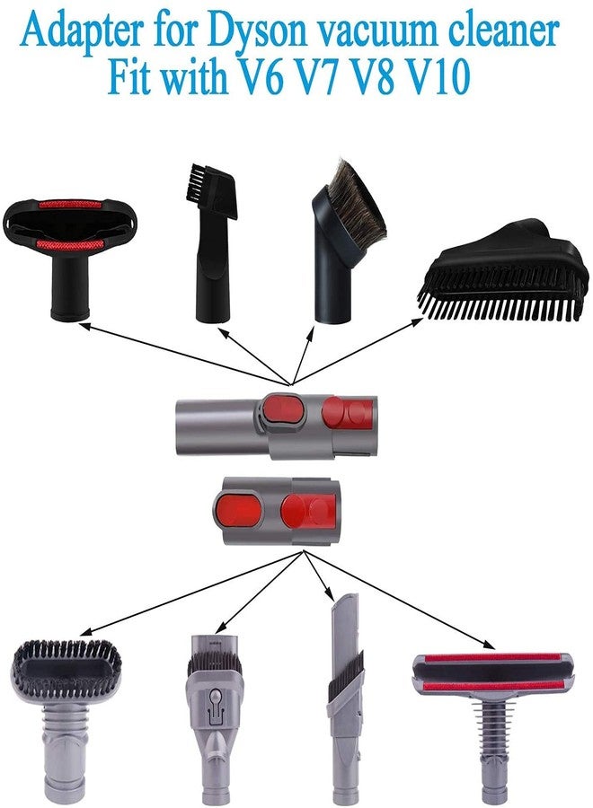 VACEXT خرطوم تمديد مرن وملحقات مكنسة كهربائية من VACEXT - قطع غيار لـ Dyson V11 V10 V8 V7 V6 DC74 DC62 DC59 DC44 - فرشاة تنظيف الغبار من ملحقات المكنسة الكهربائية - Image 5