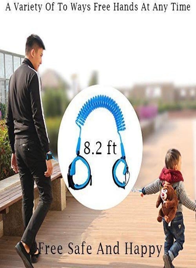 TORIOX Baby Anti Lost Strap Wrist Link Safety Belt Child Harness Leash Hand Band Wristband Rope Walking Kids Toddler Cuff (Colour Assorted),1 Count - Image 4