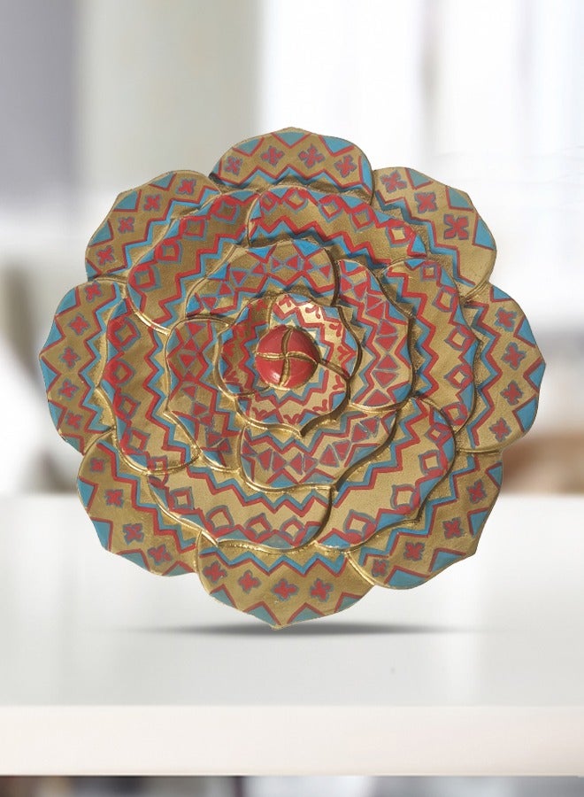 داش وتوين طبق حافة مزخرف بزخارف نباتية (كبير) - Image 1