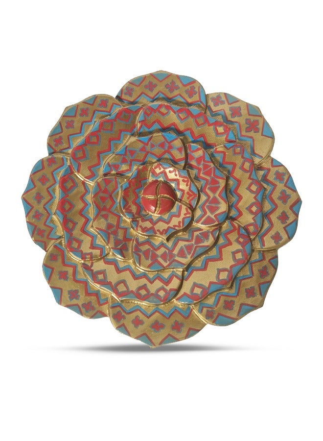 داش وتوين طبق حافة مزخرف بزخارف نباتية (كبير) - Image 2