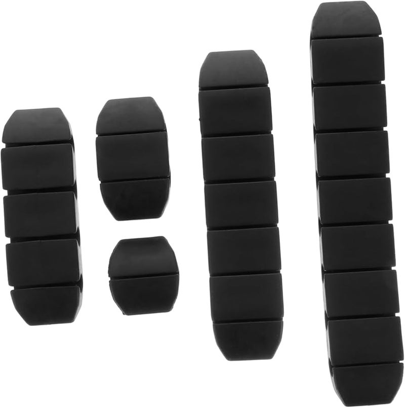 Tehaux 5pcs Self Adhesive Cable Clips Cord Organizer For Home Office Desk And Wall - Image 2