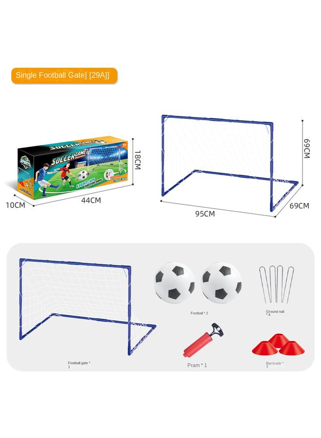 Bluejw "Support Customization" Boy Sports Luminous Football Gate Toy Suit Portable Football Gate Toy Customized D - Image 1