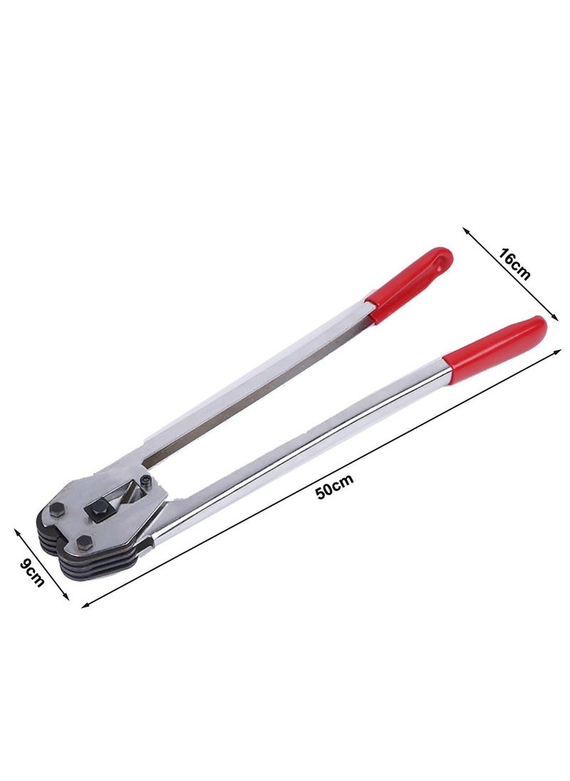 Rubik - PET Strapping Tool Kit Packaging Strap Banding, Heavy Duty Manual Pallet Banding Set Includes Tensioner and Sealer Tool (Hand Tool Kit) - Image 1