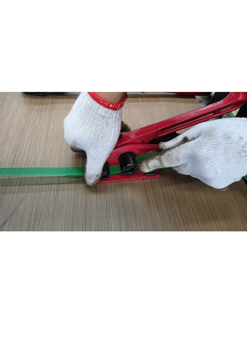 Rubik - PET Strapping Tool Kit Packaging Strap Banding, Heavy Duty Manual Pallet Banding Set Includes Tensioner and Sealer Tool (Hand Tool Kit) - Image 1
