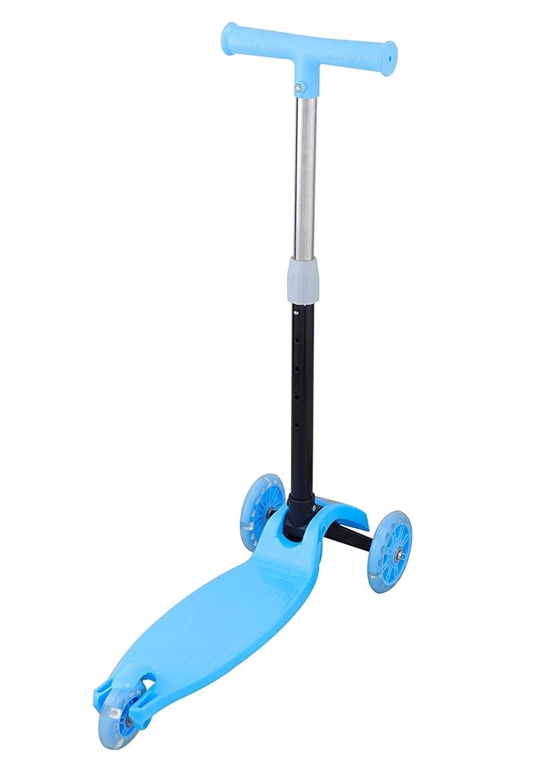 3 Wheels Folding Scooter LED Light Up Children Adjustable Leg Scooter - Image 2