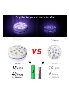 Submersible LED Lights with Remote RF(164ft), Full Waterproof Pool Lights, Underwater Pool Led Light, Inground Pool with Magnets, Suction Cups for Ponds(2PCS)… - pzsku/Z874404ECC58758790C90Z/45/_/1691056547/076598fe-9b8c-4b83-89c0-3f5038dd5037