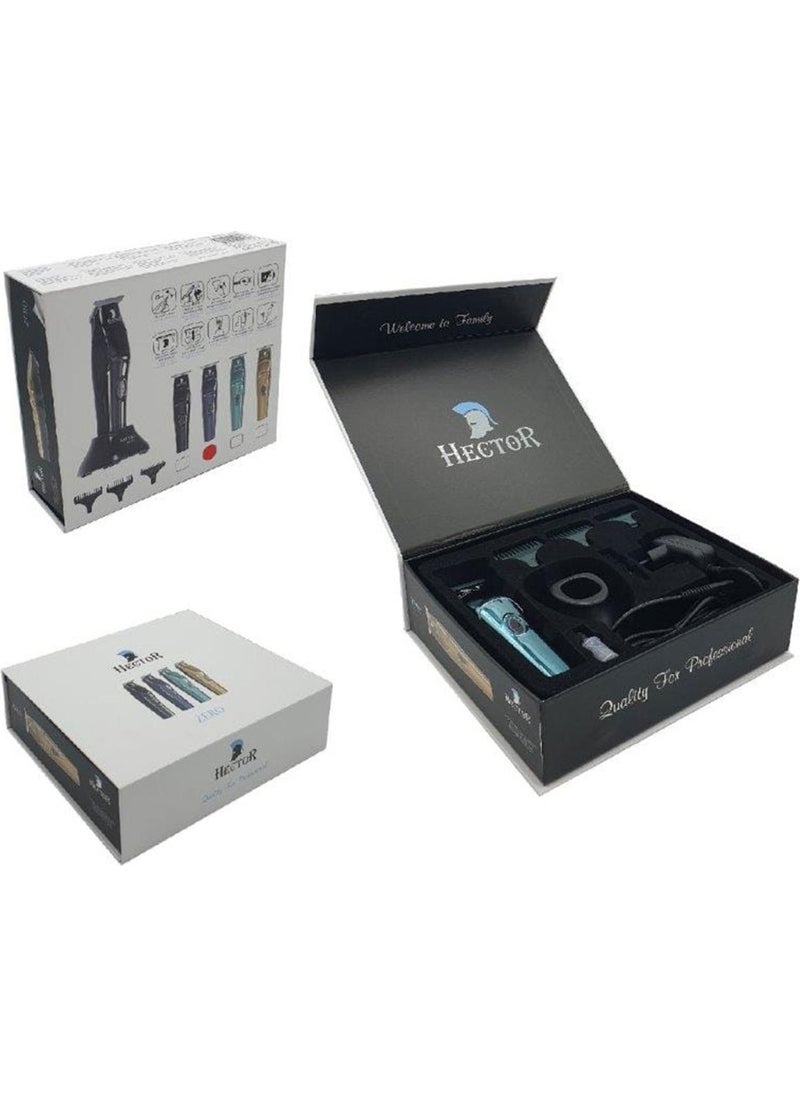 HECTOR - Zero Hair and Beard Clipper Black - Image 1