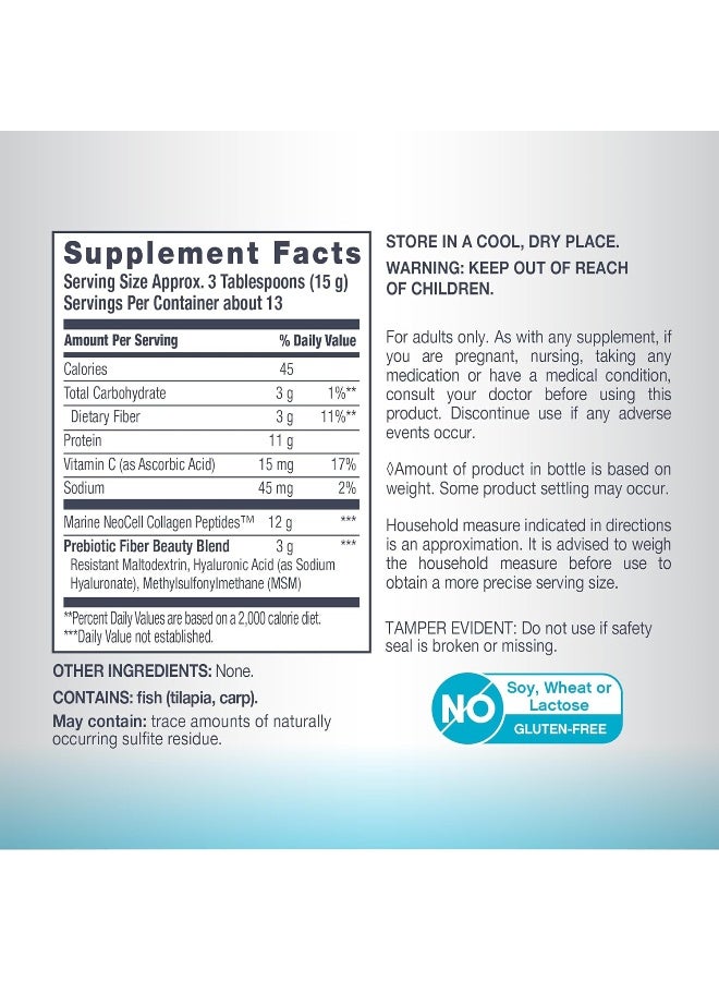 Neocell Marine Collagen with Beauty Blend 7oz (200g) - Image 5