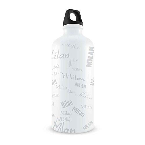 Hot Muggs Me Graffiti Bottle - Milan Personalised Name Steel, 750ml, 1 Unit - Image 2