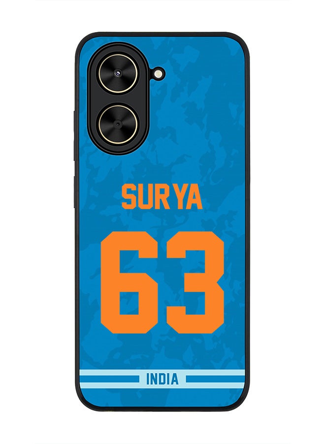 Stylizedd For Xiaomi Poco C71 / Redmi A5 4G Case,Slim fit Camera Protection, Shockproof Thin Phone cover  - India Suryakumar Yadav, Jersey No 63