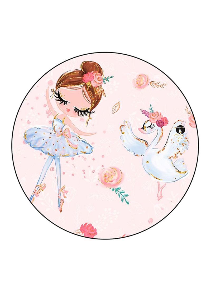 RKN Girl Printed Mouse Pad  Multicolour