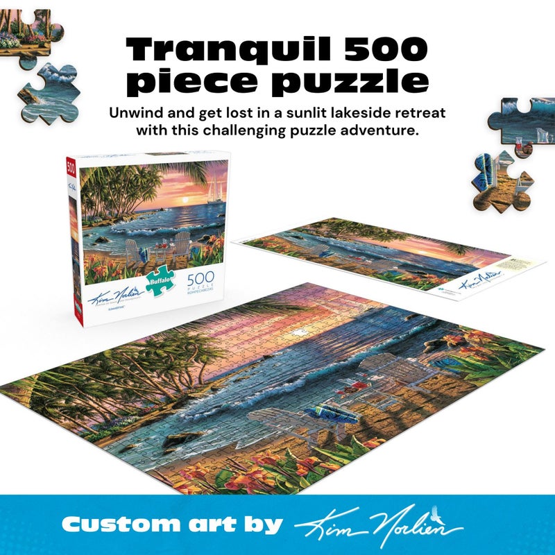 Buffalo Games - Kim Norlien - Summertime - 500 Piece Jigsaw Puzzle For Adults -Challenging Puzzle Perfect for Game Nights - Finished Size is 21.25 x 15.00 - Image 2