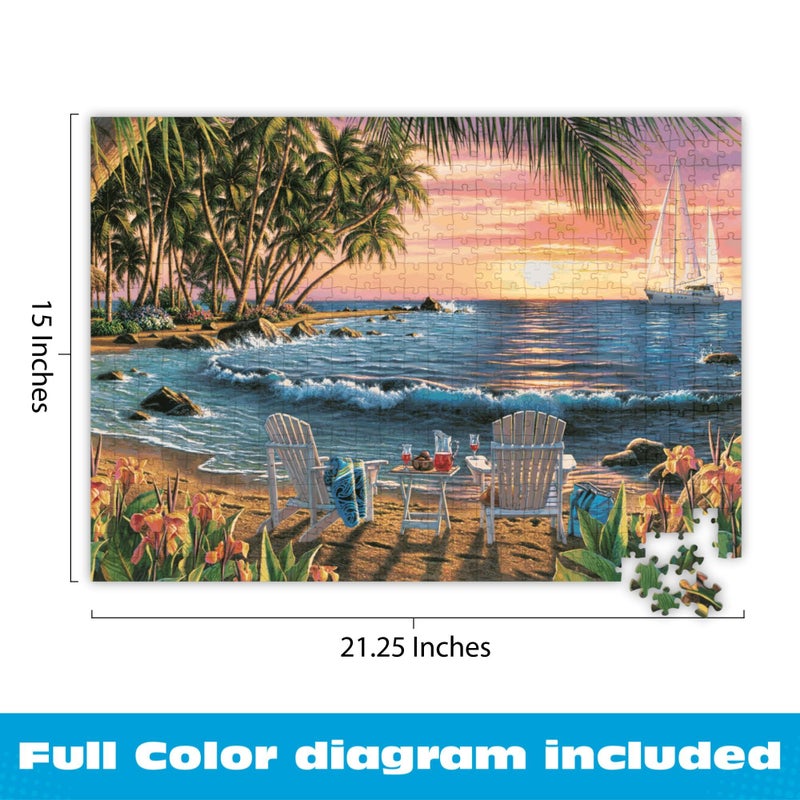 Buffalo Games - Kim Norlien - Summertime - 500 Piece Jigsaw Puzzle For Adults -Challenging Puzzle Perfect for Game Nights - Finished Size is 21.25 x 15.00 - Image 3