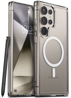 VRS Design Crystal Mixx MagSafe for Samsung Galaxy S24 ULTRA Case Cover Magnetic - Clear  - Image 1