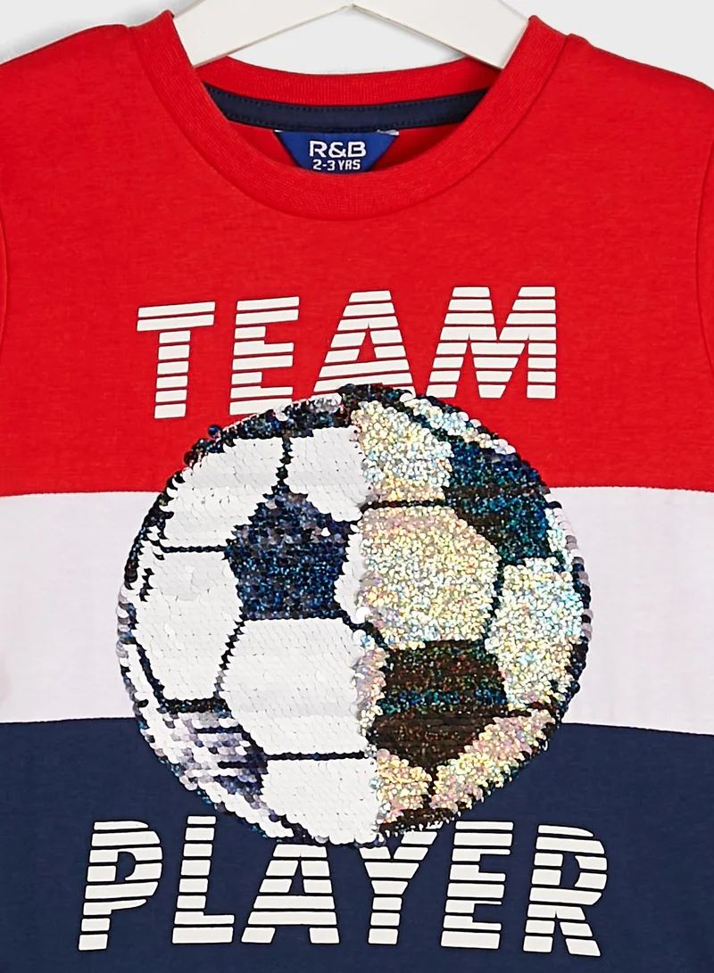 RB Kids Colour Block T-Shirt
