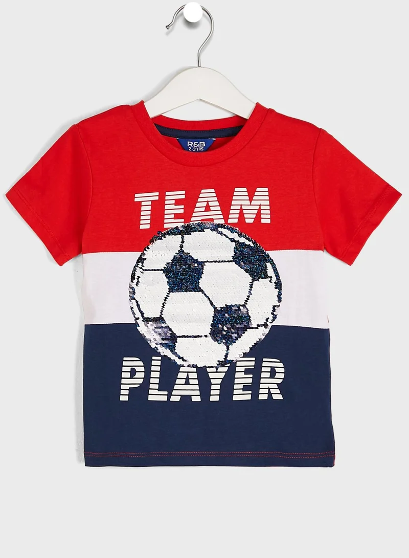 RB Kids Colour Block T-Shirt