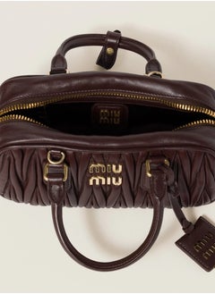 Miu Miu Small Arcadie Top Handle Bag in Matelassé Nappa Leather Crossbody Shoulder  - Image 4