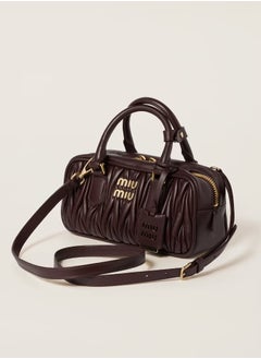 Miu Miu Small Arcadie Top Handle Bag in Matelassé Nappa Leather Crossbody Shoulder  - Image 3