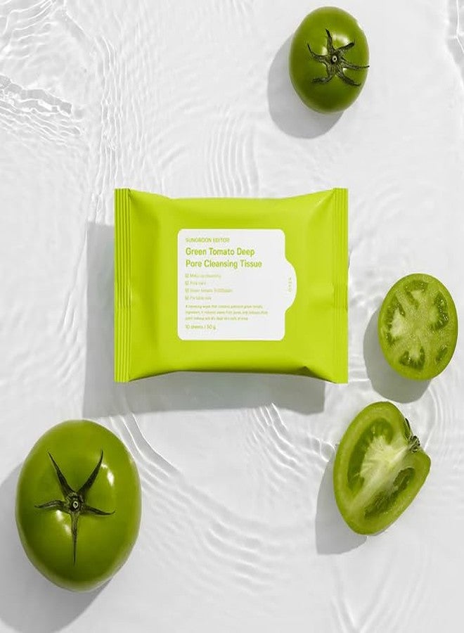 سونجبون إيدوتر مناديل تنظيف المسام العميقة من سونغ بون إديتور برائحة الطماطم الخضراء (50 غرام) | مناديل لإزالة المكياج والتنظيف | تركيبة لتنظيف عميق، والتحكم في الزيوت، وتنقية المسام - Image 4
