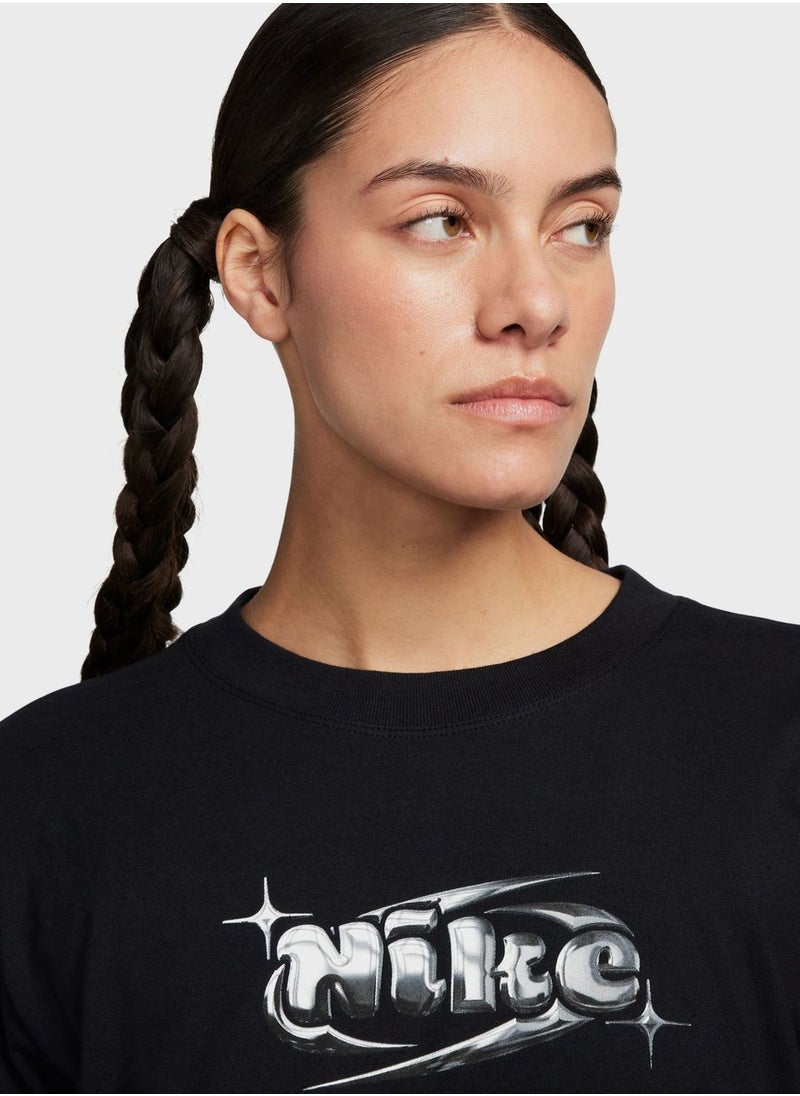 Nike - Nsw Boyfriend Dance T-Shirt - Image 1