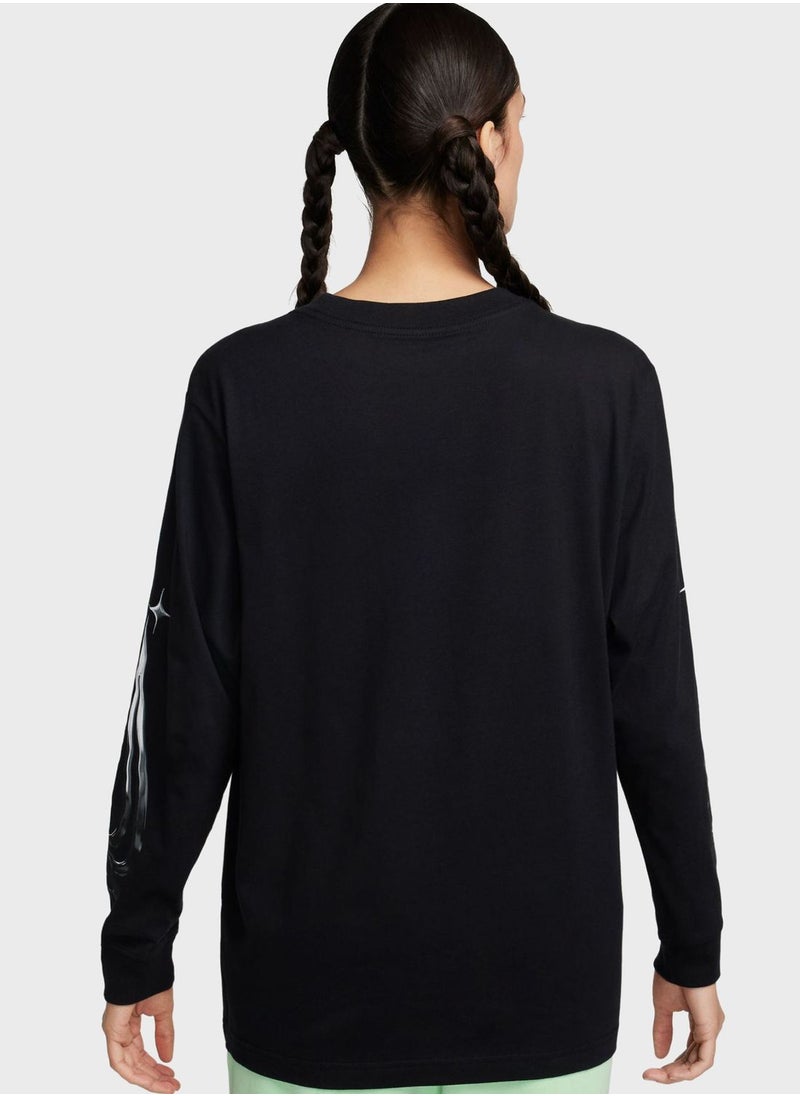 Nike - Nsw Boyfriend Dance T-Shirt - Image 1