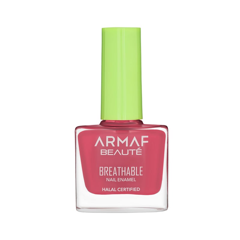 Armaf Beaute Armaf France Breathable Nail Enamel 9ml, HL323 Pink Chic, Long Lasting Nail Polish, Halal Certified, High Shine, Quick Dry Resistant, Long Lasting, Lightweight & Non Sticky, Best For Every Outfit