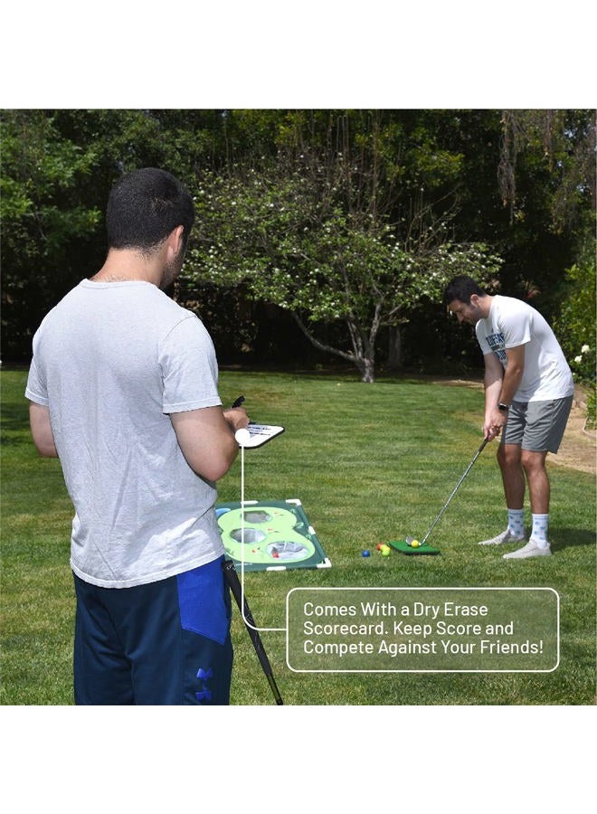 Sidelinx Golf Set - Golf Yard Game - Chipping Practice Set for Both Indoors and Outdoors - Perfect Golf Gift for Men - Image 5