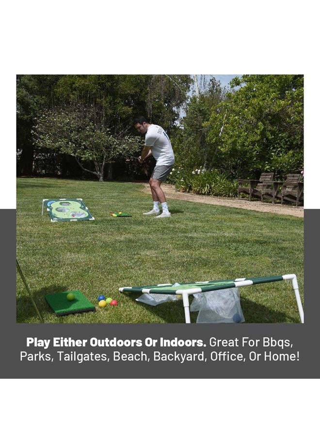 Sidelinx Golf Set - Golf Yard Game - Chipping Practice Set for Both Indoors and Outdoors - Perfect Golf Gift for Men - Image 3