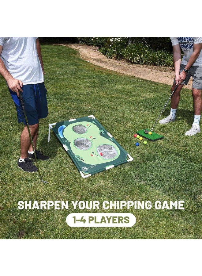 Sidelinx Golf Set - Golf Yard Game - Chipping Practice Set for Both Indoors and Outdoors - Perfect Golf Gift for Men - Image 2