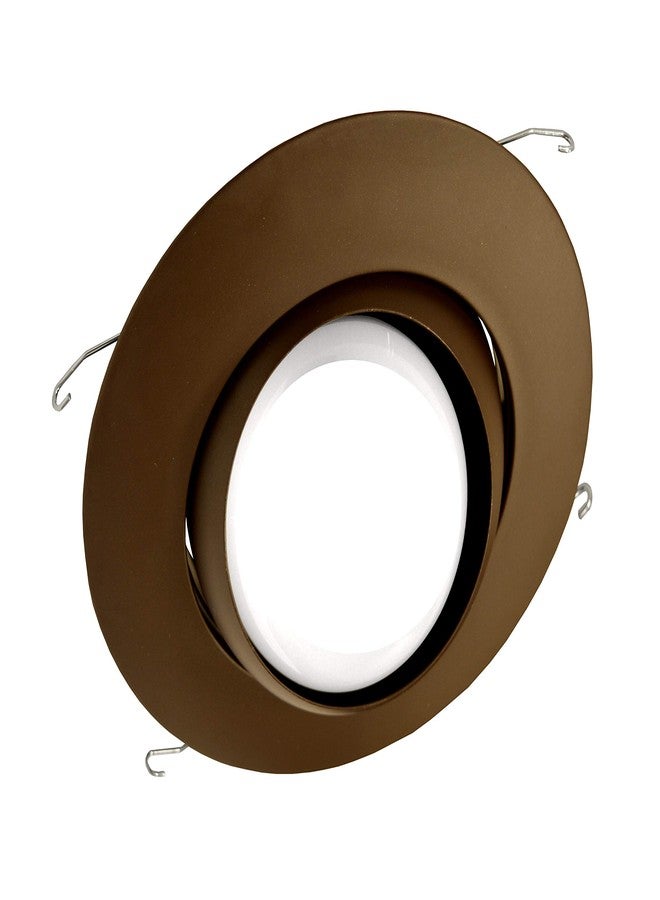 نيكور إطار إضاءة NICOR مقاس 6 بوصات بلون البرونز المصقول بالزيت، مصمم لهياكل مقاس 6 بوصات (17506OB) - Image 4