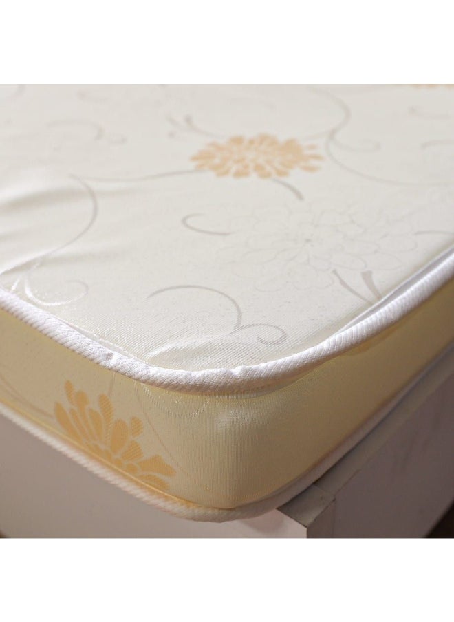 DANUBE HOME Comfy Foam Mattress In American Quilted Fabric 90X200X10Cm â€“ Soft Foam Mattress Comfortable Support Durable Quilted Mattress For Better Sleep Ideal For Single Beds  - Image 2