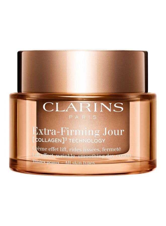 كلارنس Extra-Firming Day Cream All Skin Types 50ml | Anti-Aging Firming & Lifting Daily Face Moisturiser for All Skin Types | Visibly Tightens, Smooths & Reduces Wrinkles | Broad Spectrum SPF Day Cream with Plant Extracts 50ml - Image 1