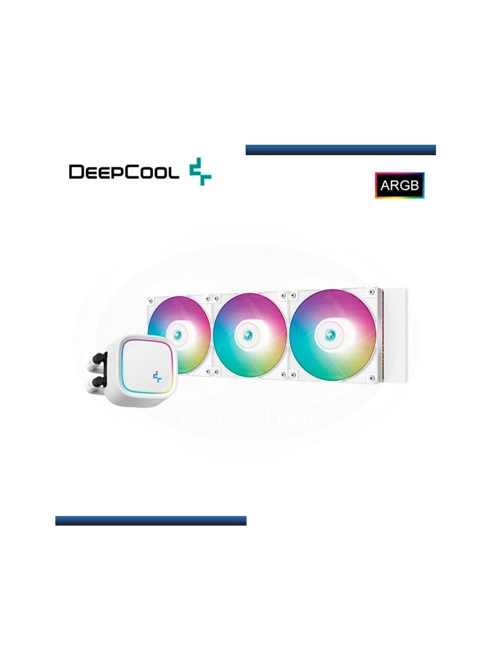 ديب كول ديب كول LE720 مبرد سائل AIO ARGB بحجم 360 مم – أبيض  - Image 4